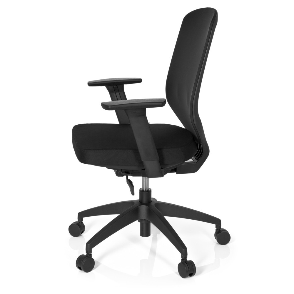 Produktabbildung Nr. 8: Siège de bureau hjh OFFICE DELIGHT PRO tissu/maille, noir