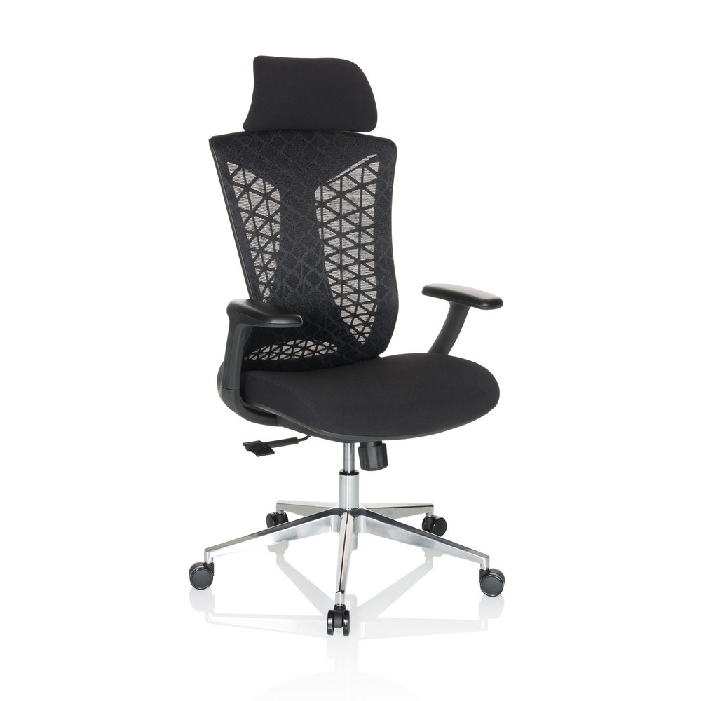 Produktabbildung Nr. 7: Chaise de bureau / chaise pivotante hjh OFFICE FALEO B maille / tissu, noir