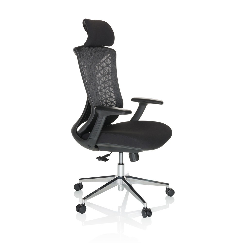 Produktabbildung Nr. 8: Chaise de bureau / chaise pivotante hjh OFFICE FALEO B maille / tissu, noir