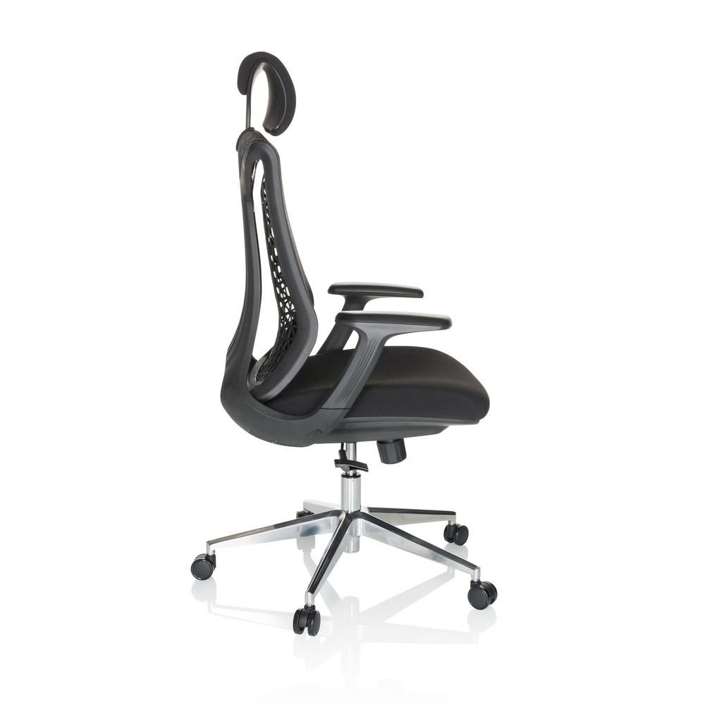 Produktabbildung Nr. 9: Chaise de bureau / chaise pivotante hjh OFFICE FALEO B maille / tissu, noir