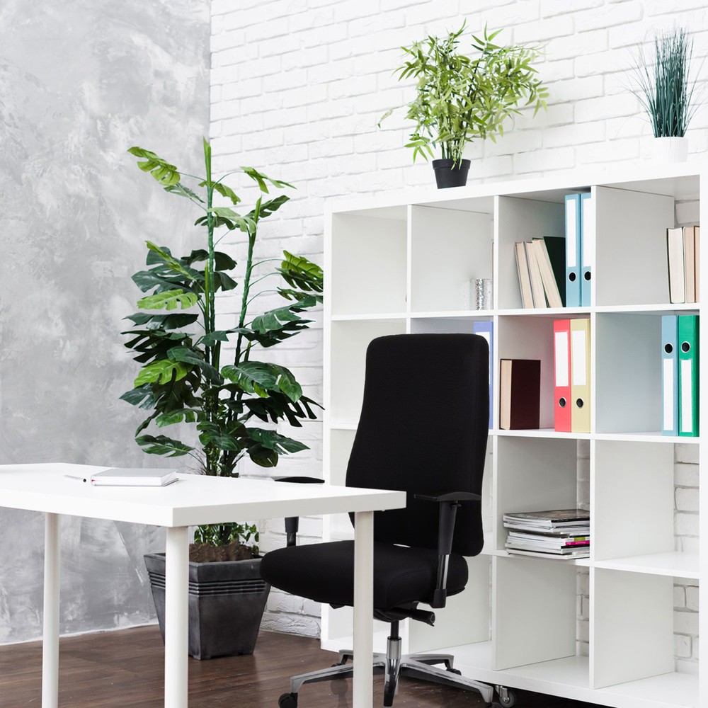 Produktabbildung Nr. 3: Chaise de bureau / fauteuil de direction hjh OFFICE FORCOM tissu, noir