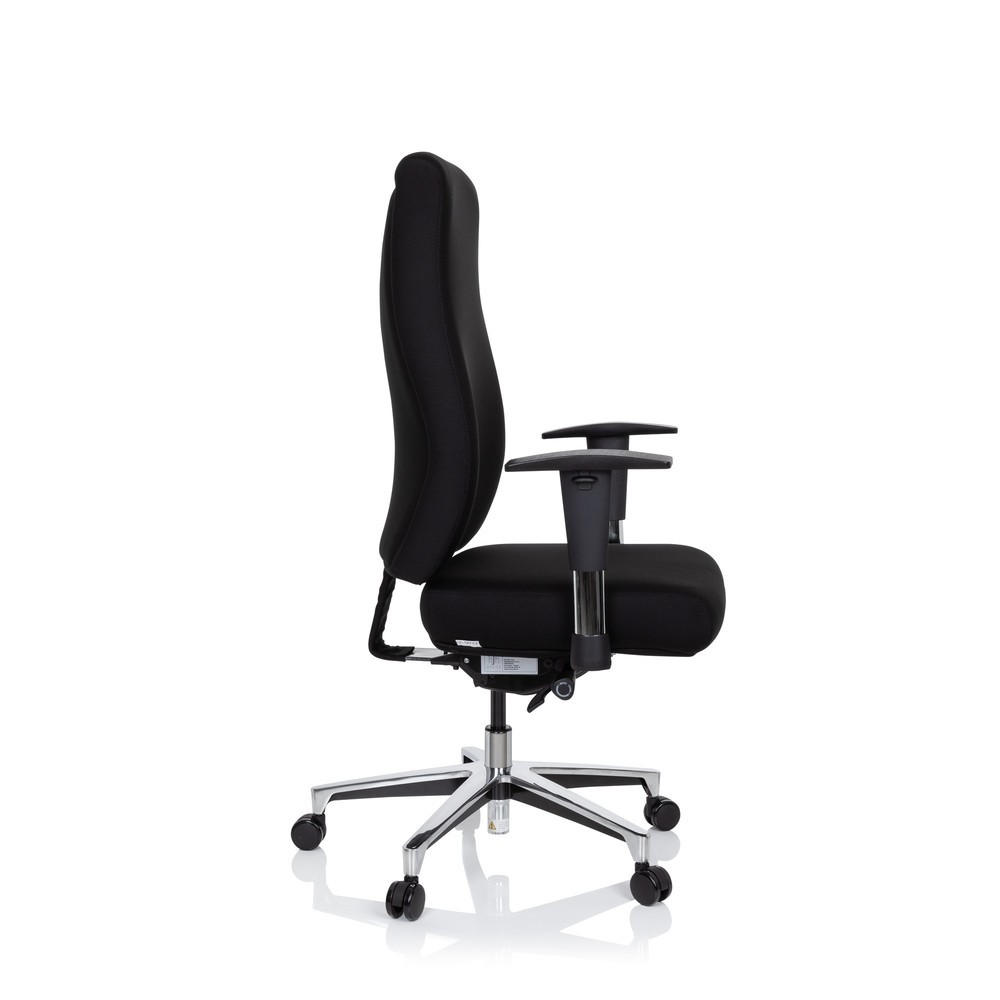 Produktabbildung Nr. 6: Chaise de bureau / fauteuil de direction hjh OFFICE FORCOM tissu, noir