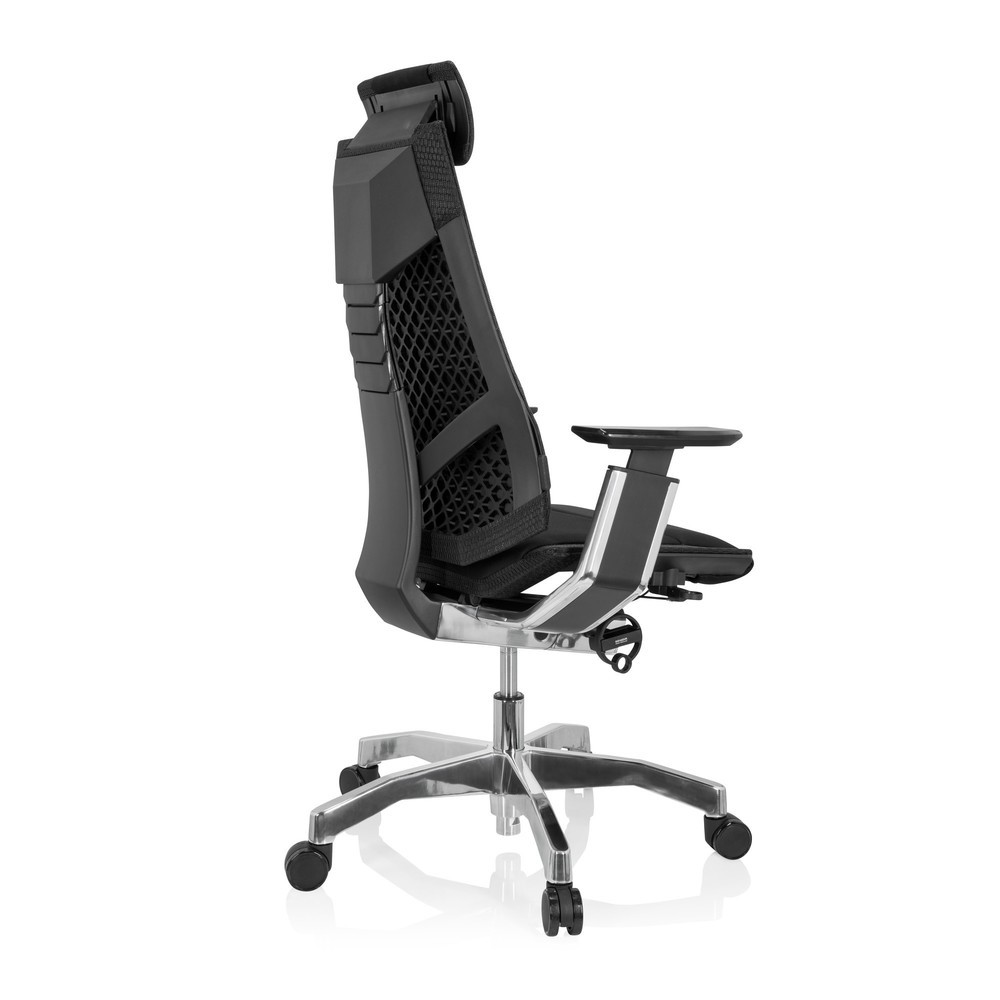 Produktabbildung Nr. 4: Chaise de bureau / chaise pivotante hjh OFFICE GENIDIA PRO tissu, noir