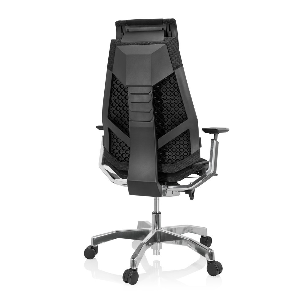 Produktabbildung Nr. 5: Chaise de bureau / chaise pivotante hjh OFFICE GENIDIA PRO tissu, noir