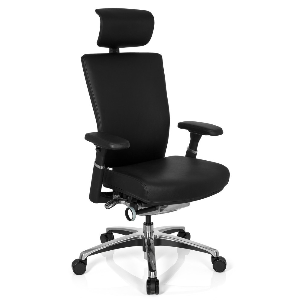 Produktabbildung Nr. 2: Siège de bureau hjh OFFICE NOVA cuir, noir
