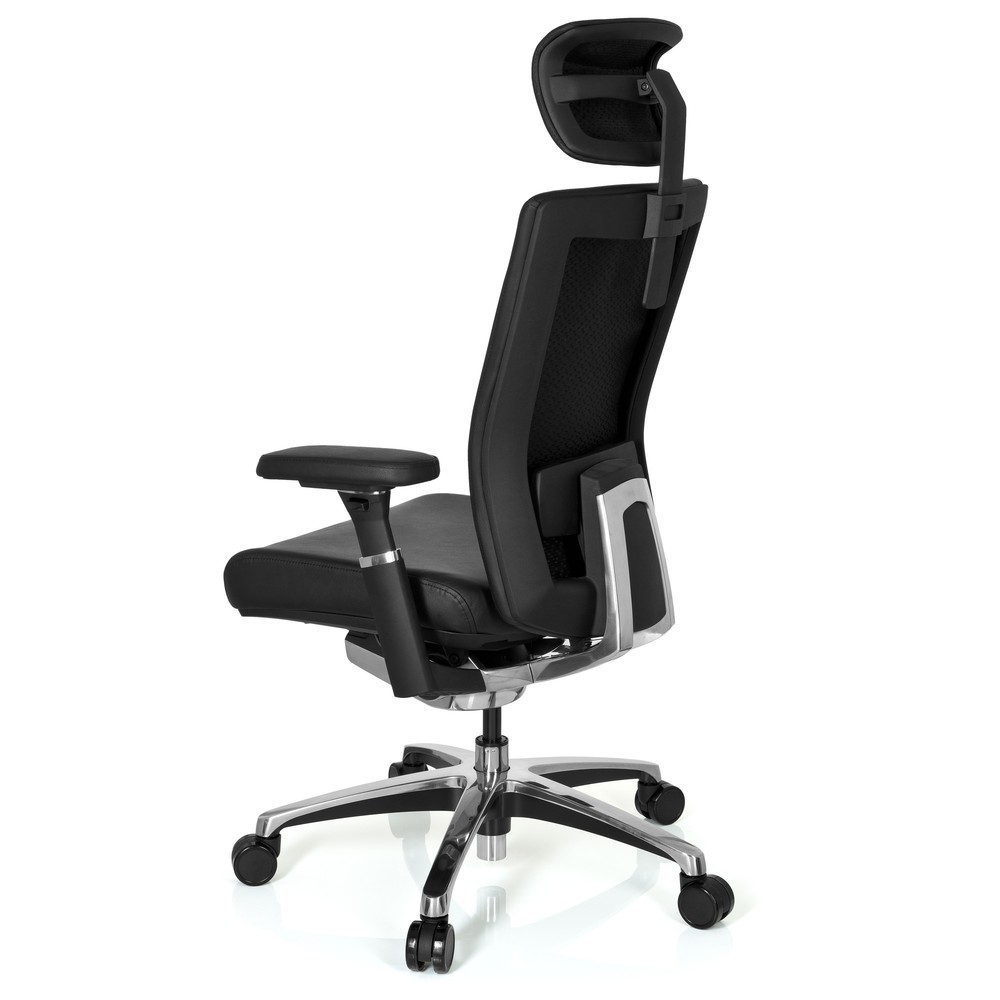 Produktabbildung Nr. 7: Siège de bureau hjh OFFICE NOVA cuir, noir