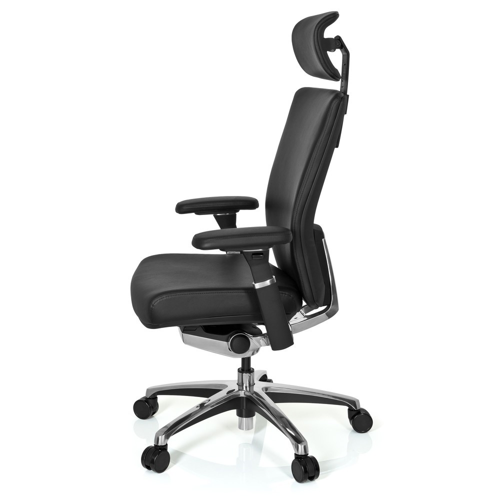Produktabbildung Nr. 8: Siège de bureau hjh OFFICE NOVA cuir, noir
