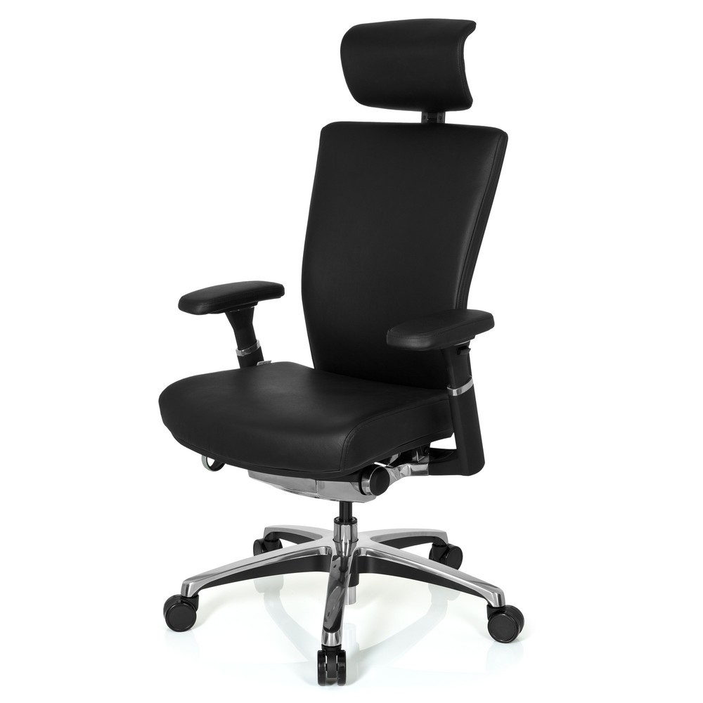Produktabbildung Nr. 9: Siège de bureau hjh OFFICE NOVA cuir, noir