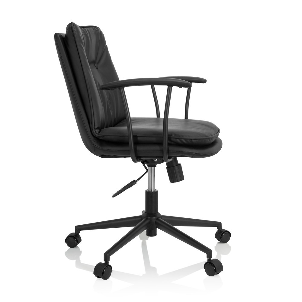 Produktabbildung Nr. 7: Chaise de bureau / chaise pivotante hjh OFFICE SMALLO similicuir, noir