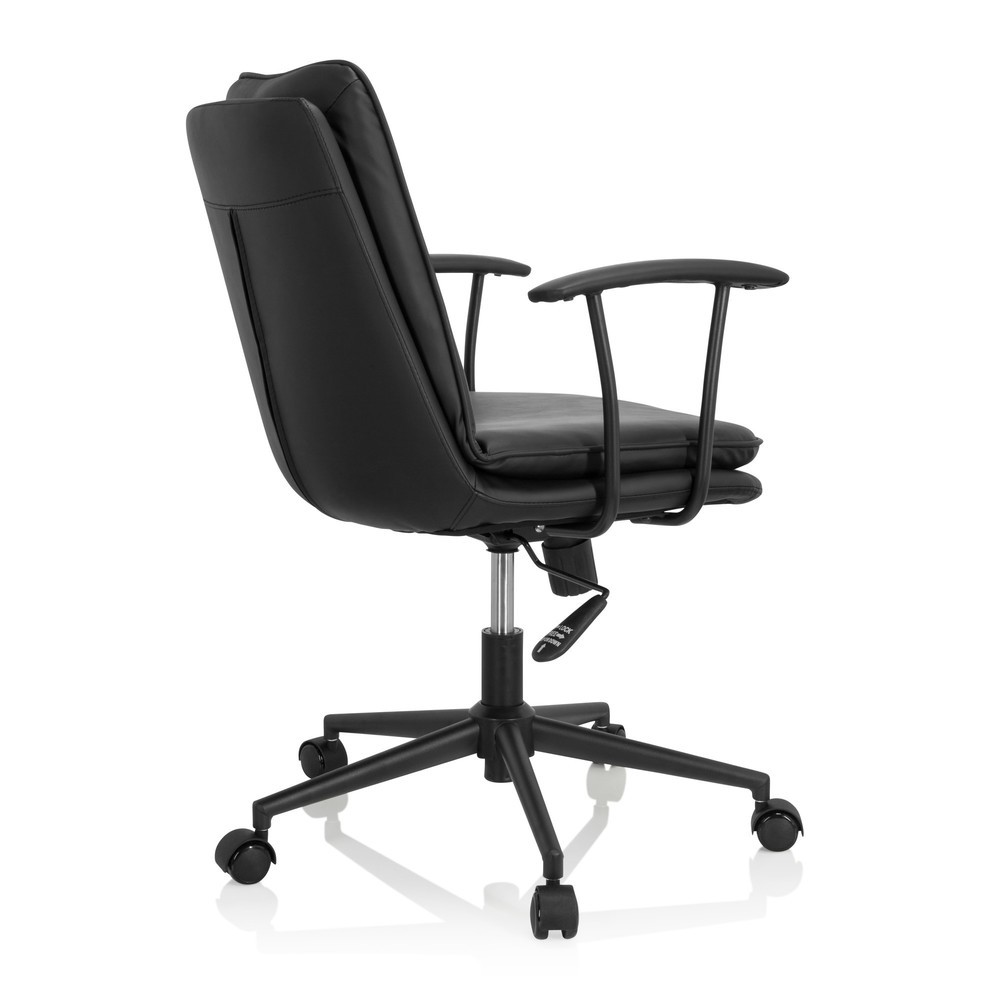 Produktabbildung Nr. 8: Chaise de bureau / chaise pivotante hjh OFFICE SMALLO similicuir, noir