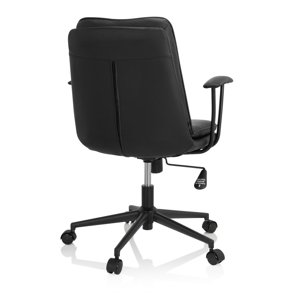 Produktabbildung Nr. 9: Chaise de bureau / chaise pivotante hjh OFFICE SMALLO similicuir, noir