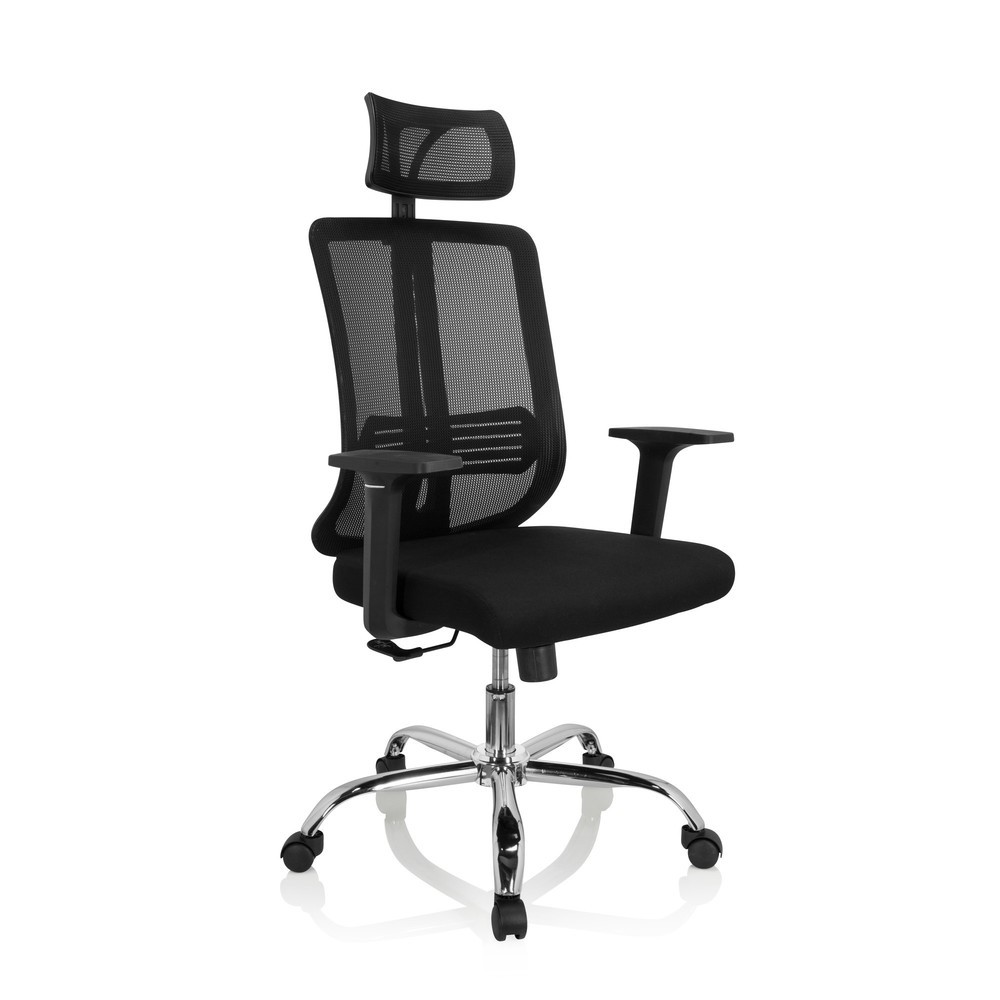 Produktabbildung Nr. 6: Chaise de bureau / chaise pivotante hjh OFFICE ZH 200 maille, noir