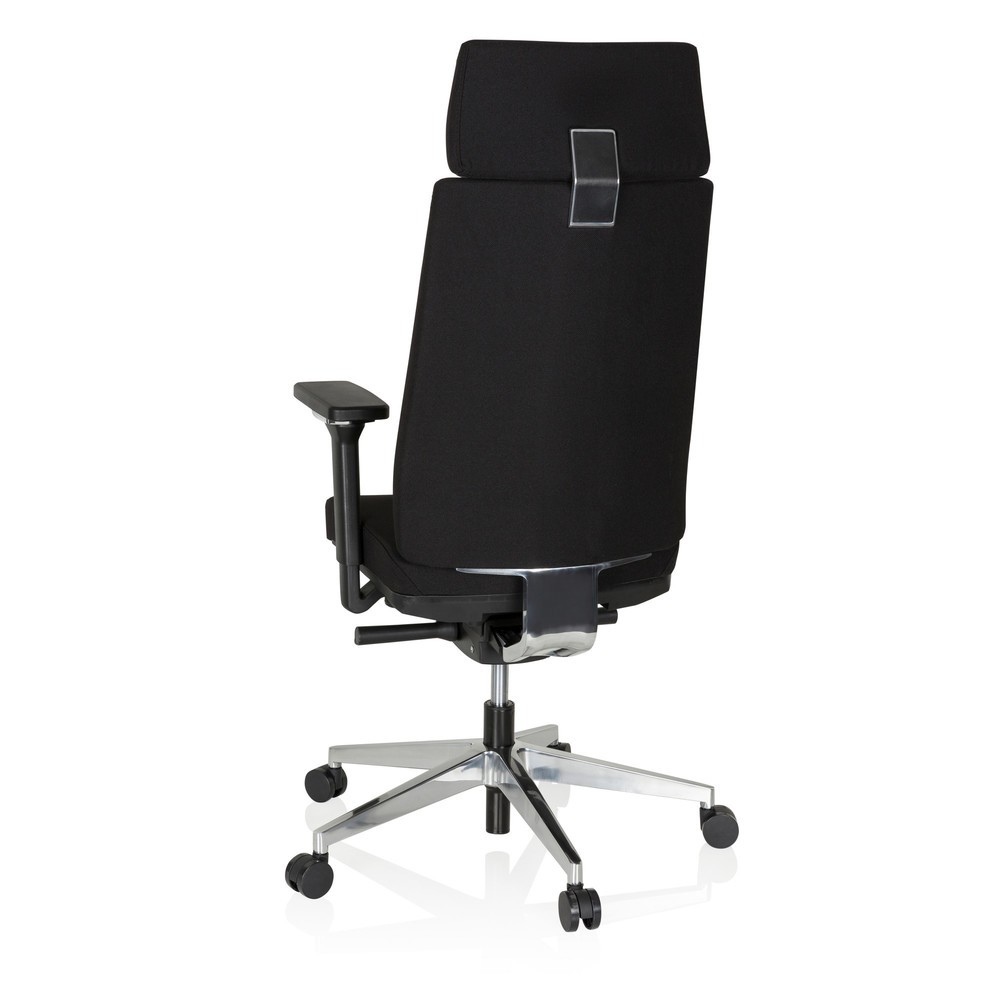 Produktabbildung Nr. 6: Siège de bureau / siège de travail hjh OFFICE MOVE-TEC PRO tissu, noir
