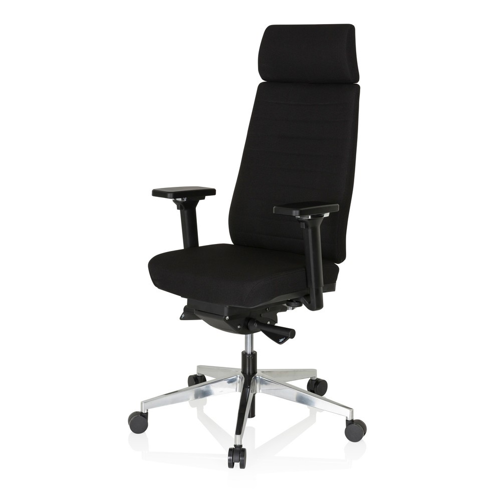 Produktabbildung Nr. 9: Siège de bureau / siège de travail hjh OFFICE MOVE-TEC PRO tissu, noir