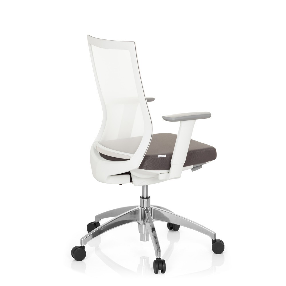 Produktabbildung Nr. 4: Siège de bureau / siège pivotant hjh OFFICE ASPEN tissu, gris/blanc
