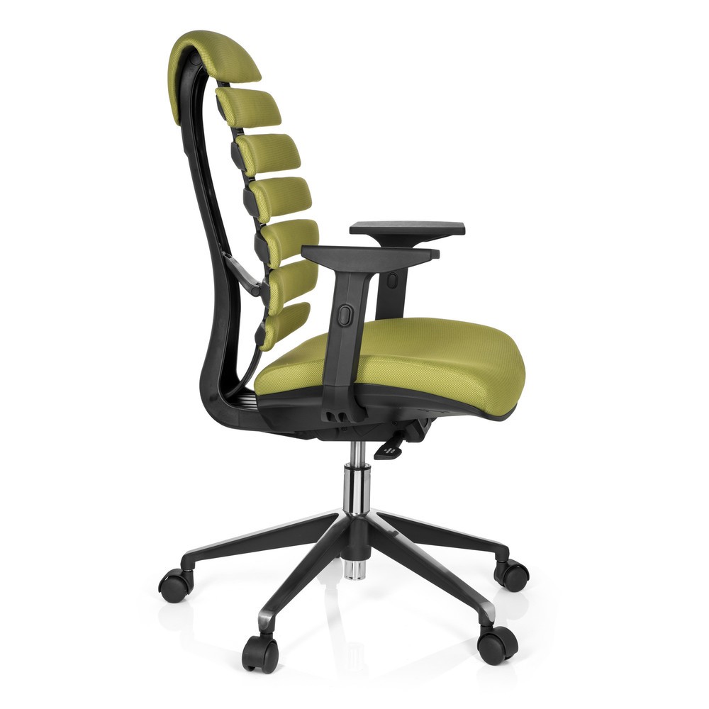 Produktabbildung Nr. 3: Siège de bureau / siège pivotant hjh OFFICE ERGO LINE II tissu, vert