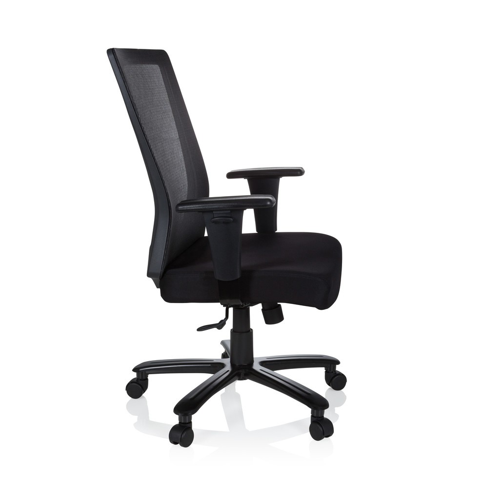 Produktabbildung Nr. 3: Siège de bureau / siège pivotant hjh OFFICE EXTENDER tissu/maille, noir