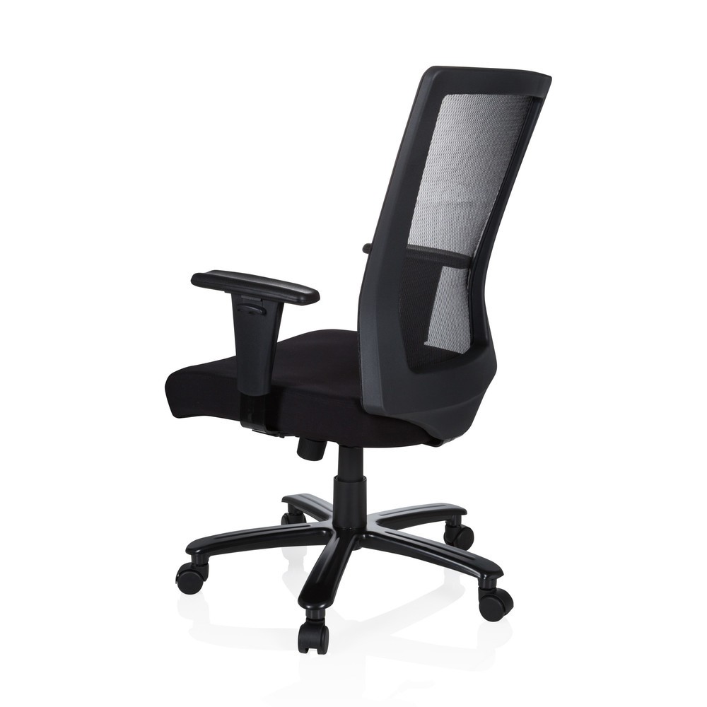 Produktabbildung Nr. 7: Siège de bureau / siège pivotant hjh OFFICE EXTENDER tissu/maille, noir