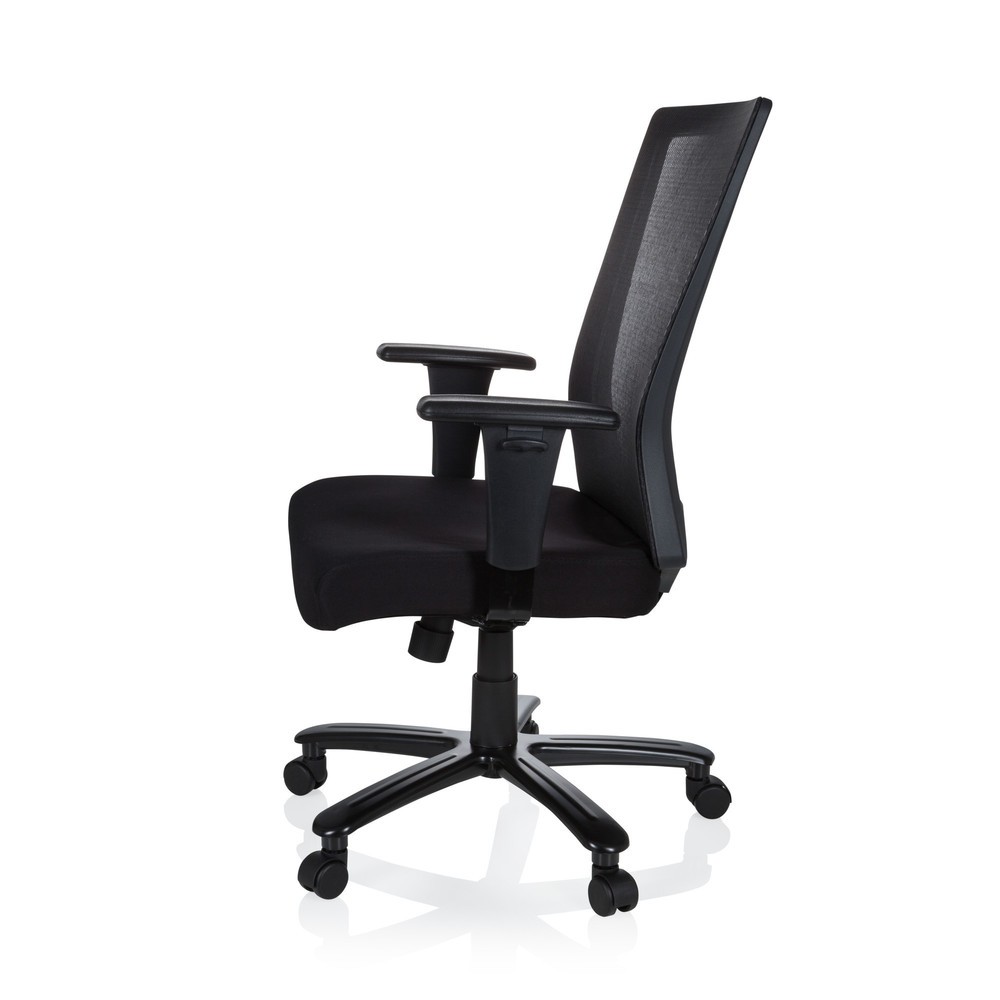 Produktabbildung Nr. 8: Siège de bureau / siège pivotant hjh OFFICE EXTENDER tissu/maille, noir