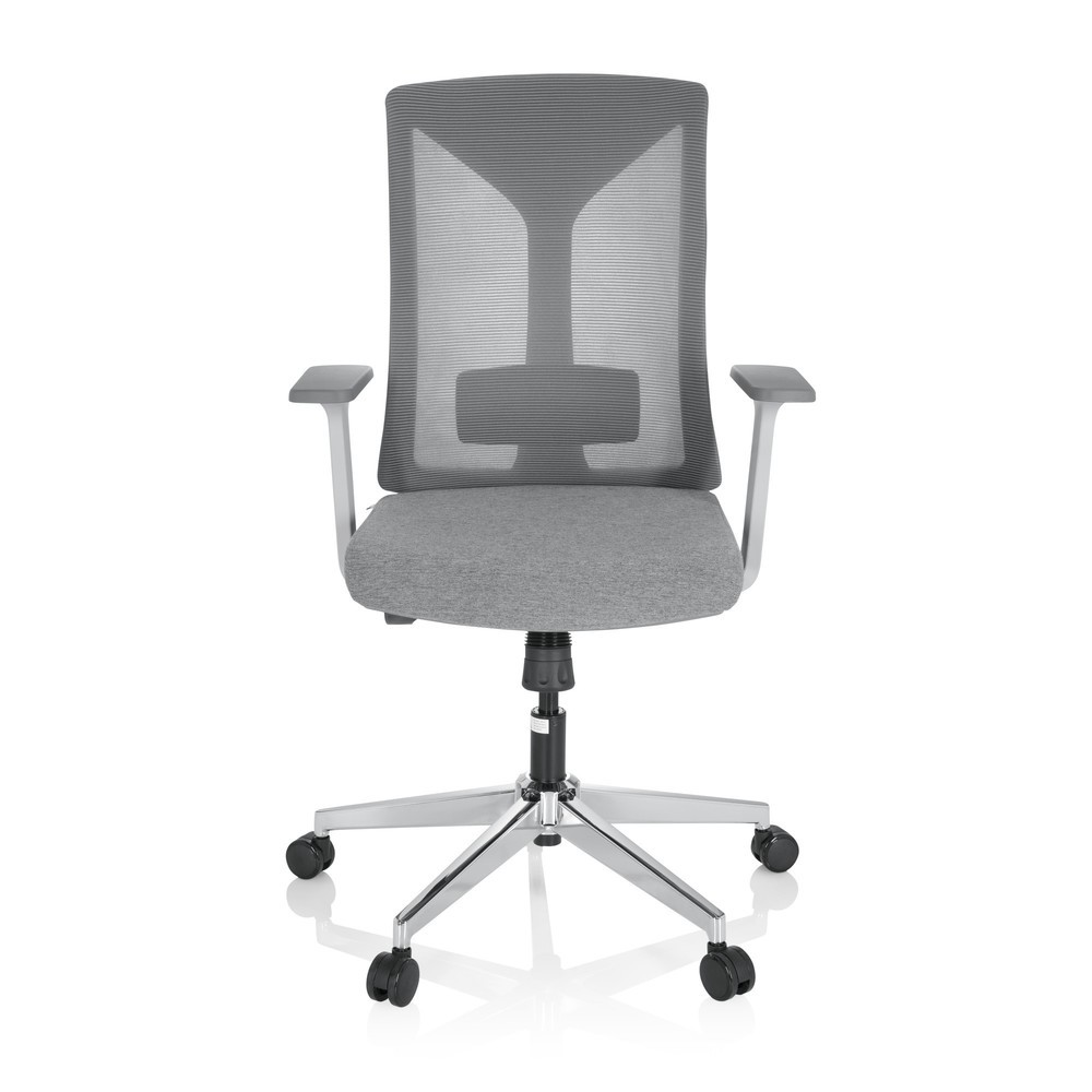 Illustration du produit: Siège de bureau / siège pivotant hjh OFFICE HALIFAX tissu/maille, gris