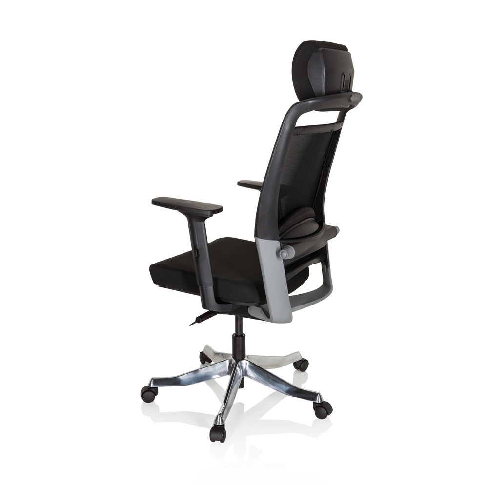 Produktabbildung Nr. 7: Siège de bureau / siège pivotant hjh OFFICE IKAST I tissu/maille, noir