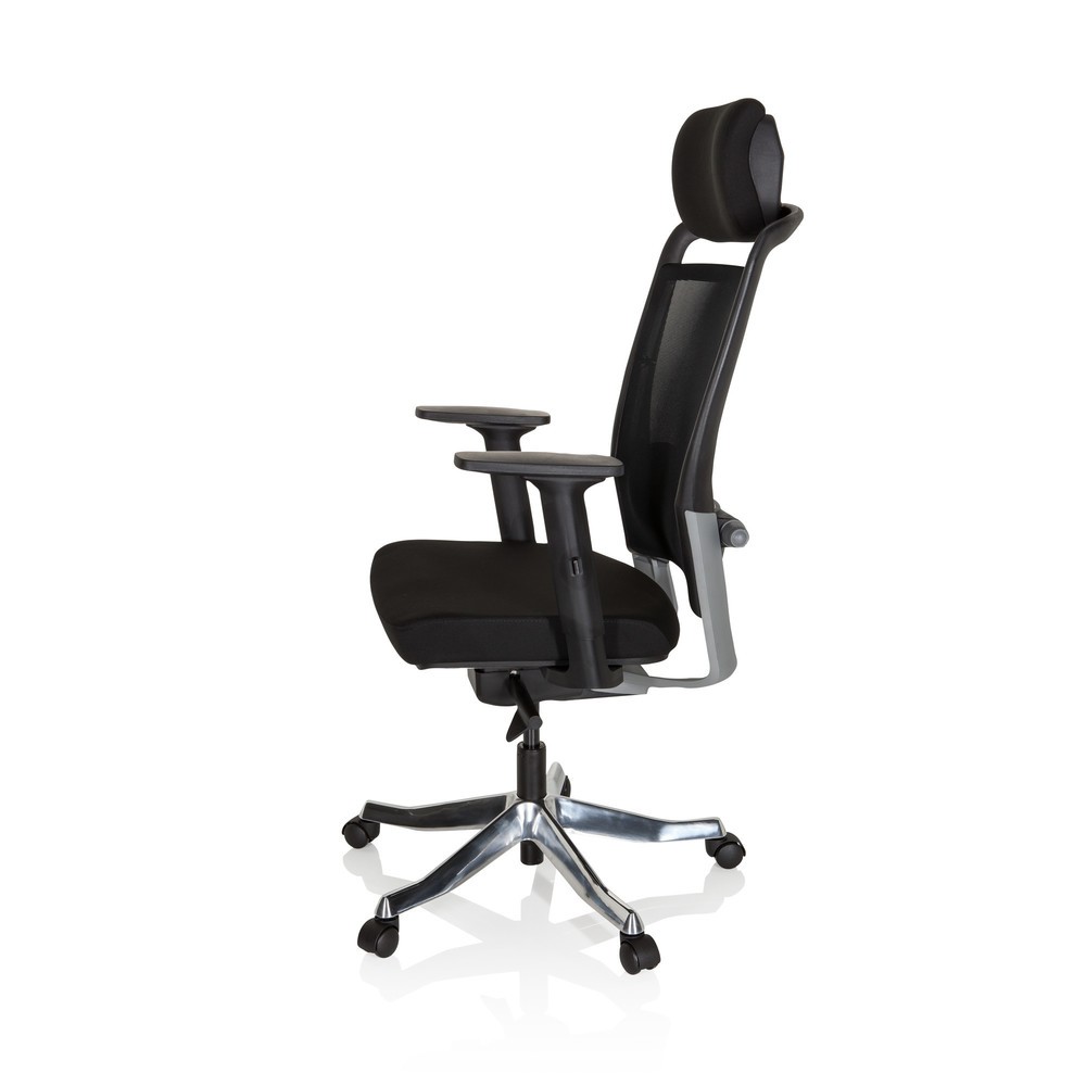 Produktabbildung Nr. 8: Siège de bureau / siège pivotant hjh OFFICE IKAST I tissu/maille, noir