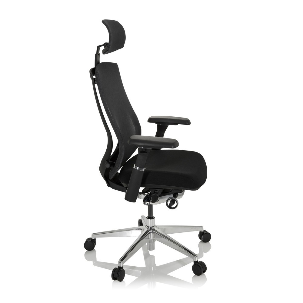 Produktabbildung Nr. 3: Siège de bureau / siège pivotant hjh OFFICE INSPERO tissu/maille, noir