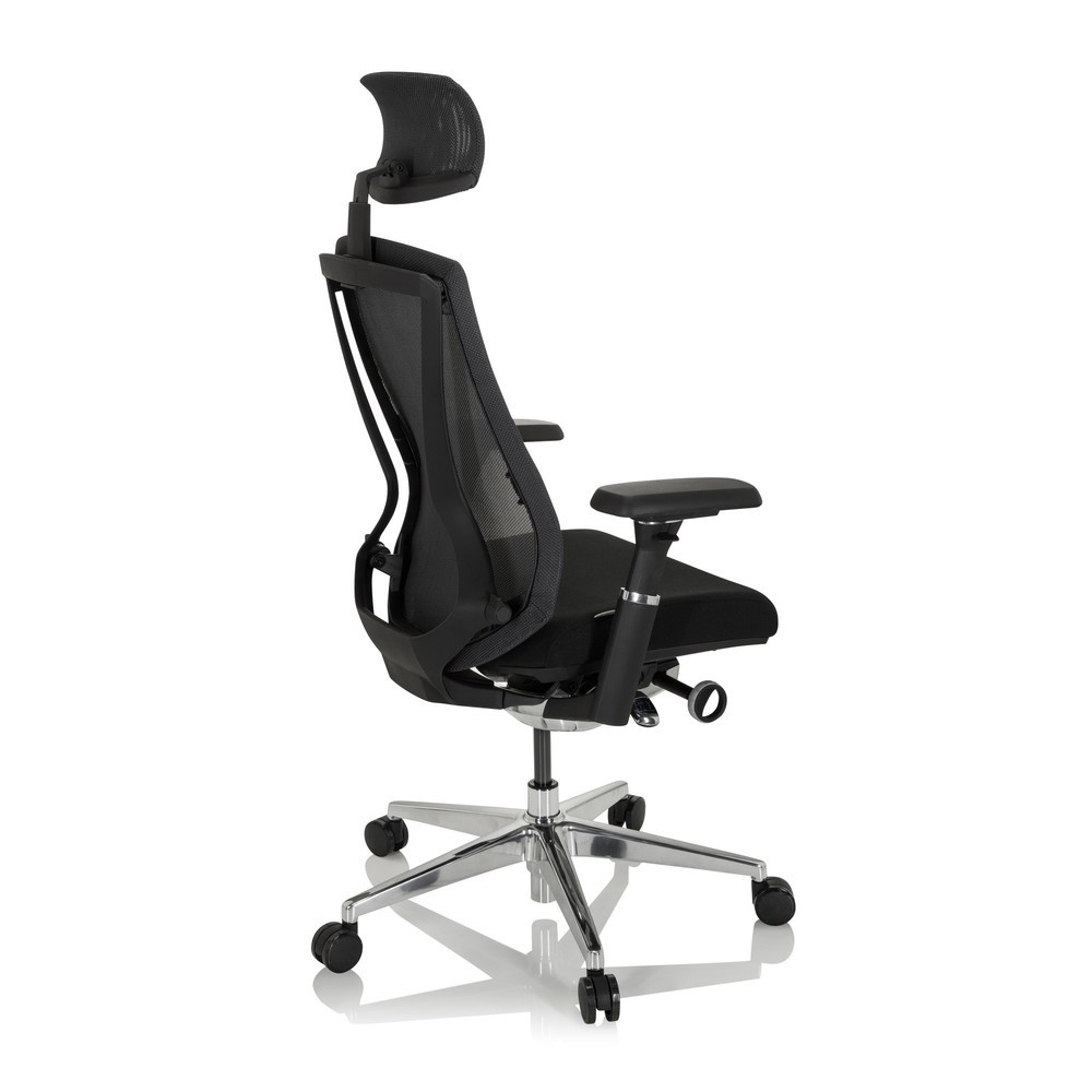 Produktabbildung Nr. 4: Siège de bureau / siège pivotant hjh OFFICE INSPERO tissu/maille, noir