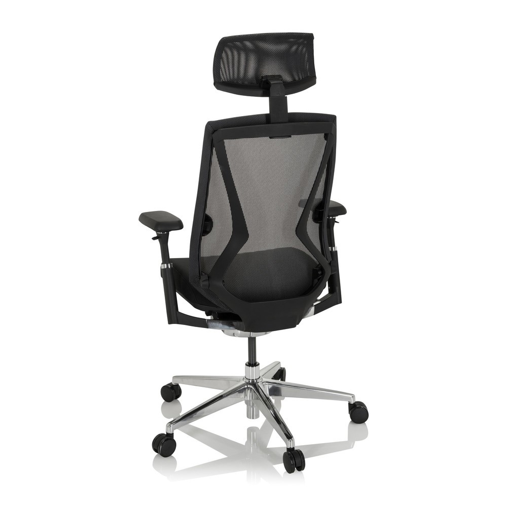 Produktabbildung Nr. 6: Siège de bureau / siège pivotant hjh OFFICE INSPERO tissu/maille, noir