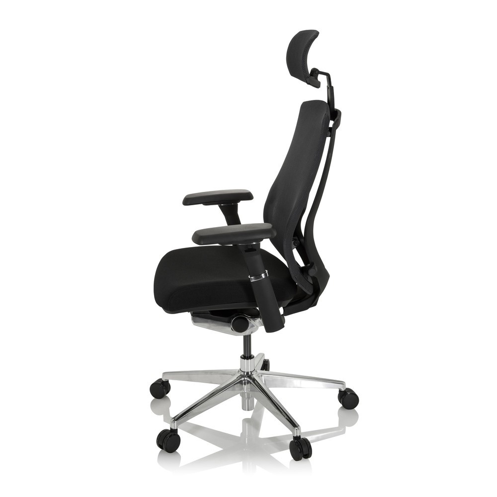 Produktabbildung Nr. 8: Siège de bureau / siège pivotant hjh OFFICE INSPERO tissu/maille, noir