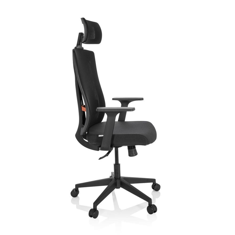 Produktabbildung Nr. 3: Siège de bureau / siège pivotant hjh OFFICE KODIAK tissu/maille, noir