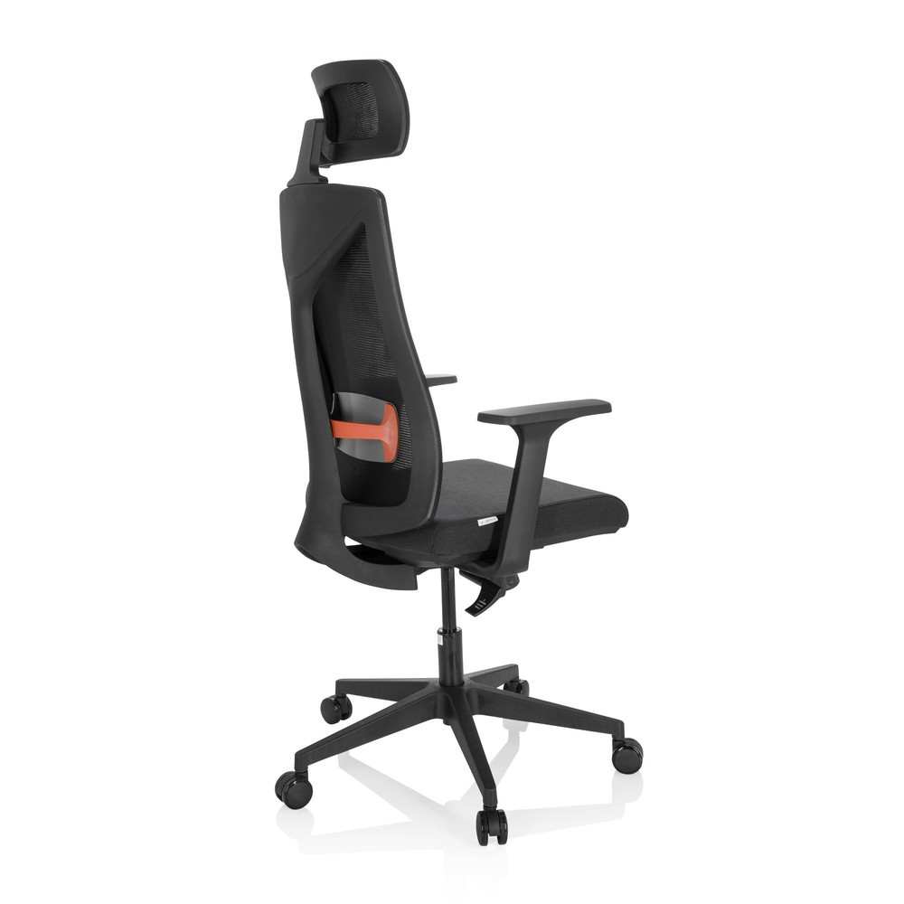Produktabbildung Nr. 4: Siège de bureau / siège pivotant hjh OFFICE KODIAK tissu/maille, noir