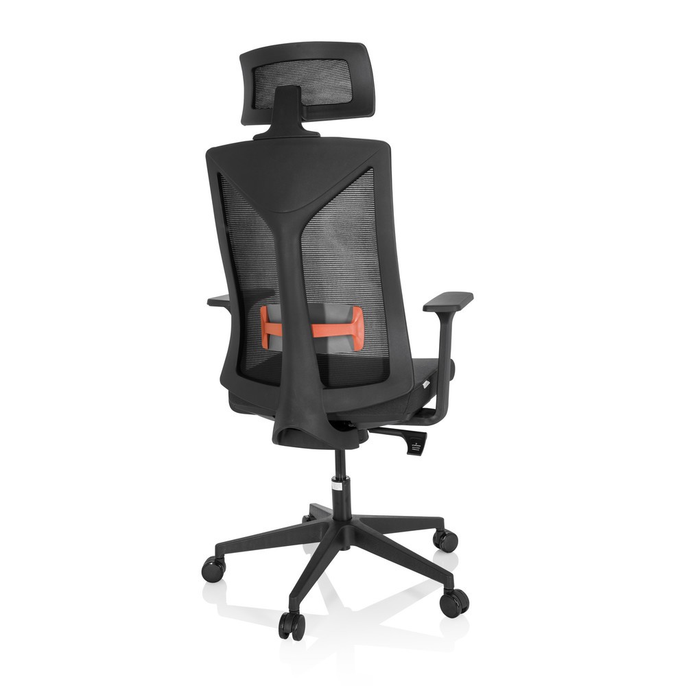 Produktabbildung Nr. 5: Siège de bureau / siège pivotant hjh OFFICE KODIAK tissu/maille, noir