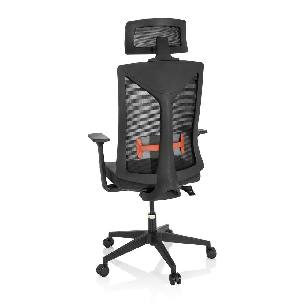 Produktabbildung Nr. 6: Siège de bureau / siège pivotant hjh OFFICE KODIAK tissu/maille, noir
