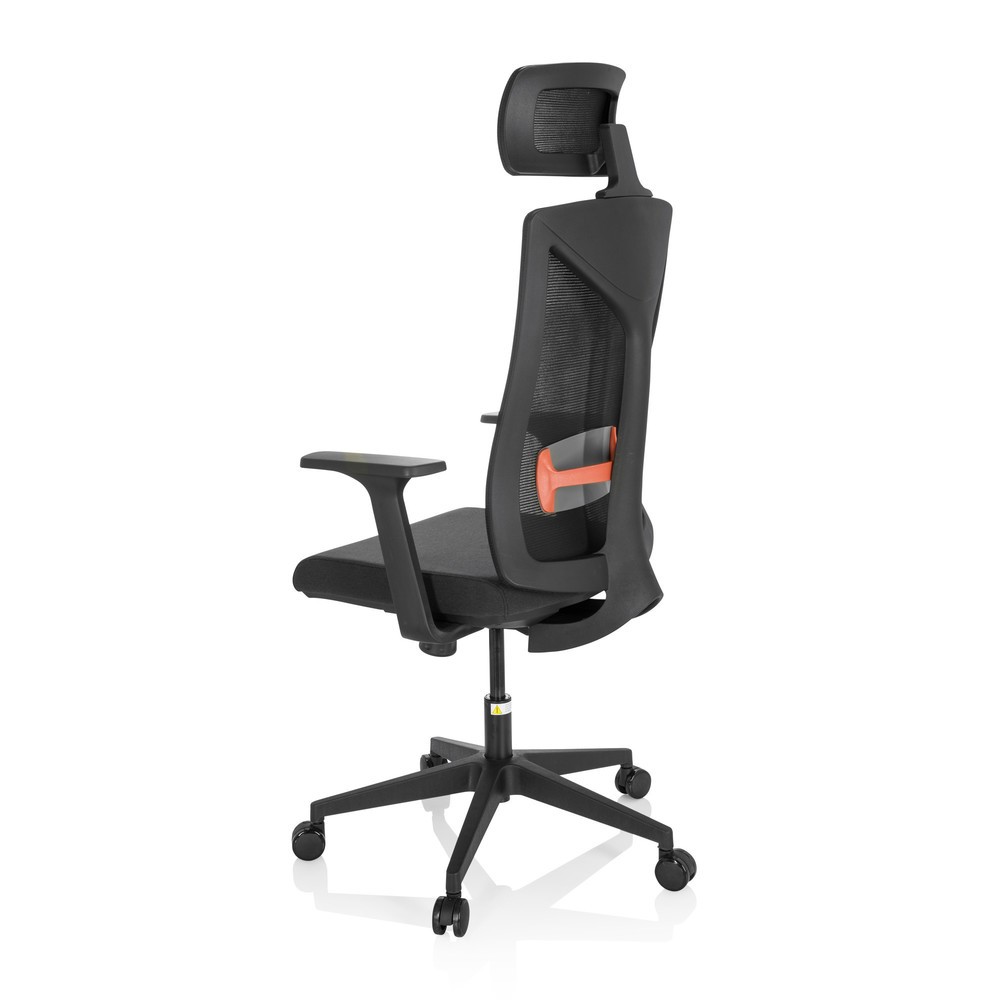 Produktabbildung Nr. 7: Siège de bureau / siège pivotant hjh OFFICE KODIAK tissu/maille, noir