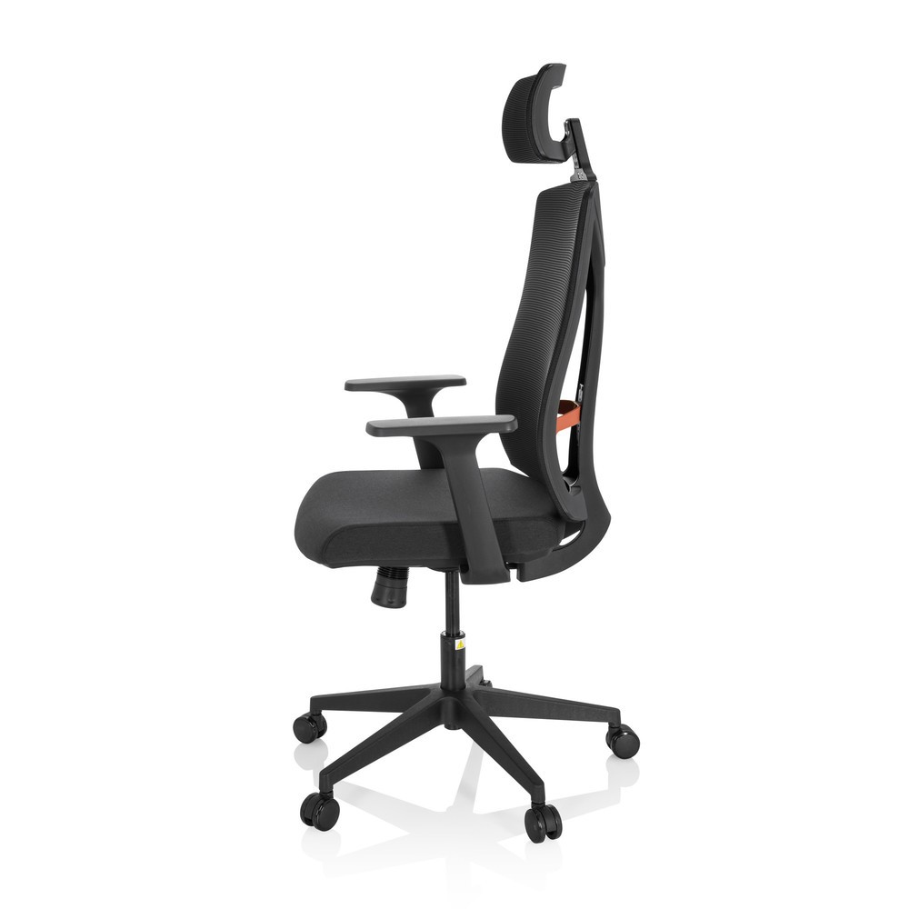 Produktabbildung Nr. 8: Siège de bureau / siège pivotant hjh OFFICE KODIAK tissu/maille, noir