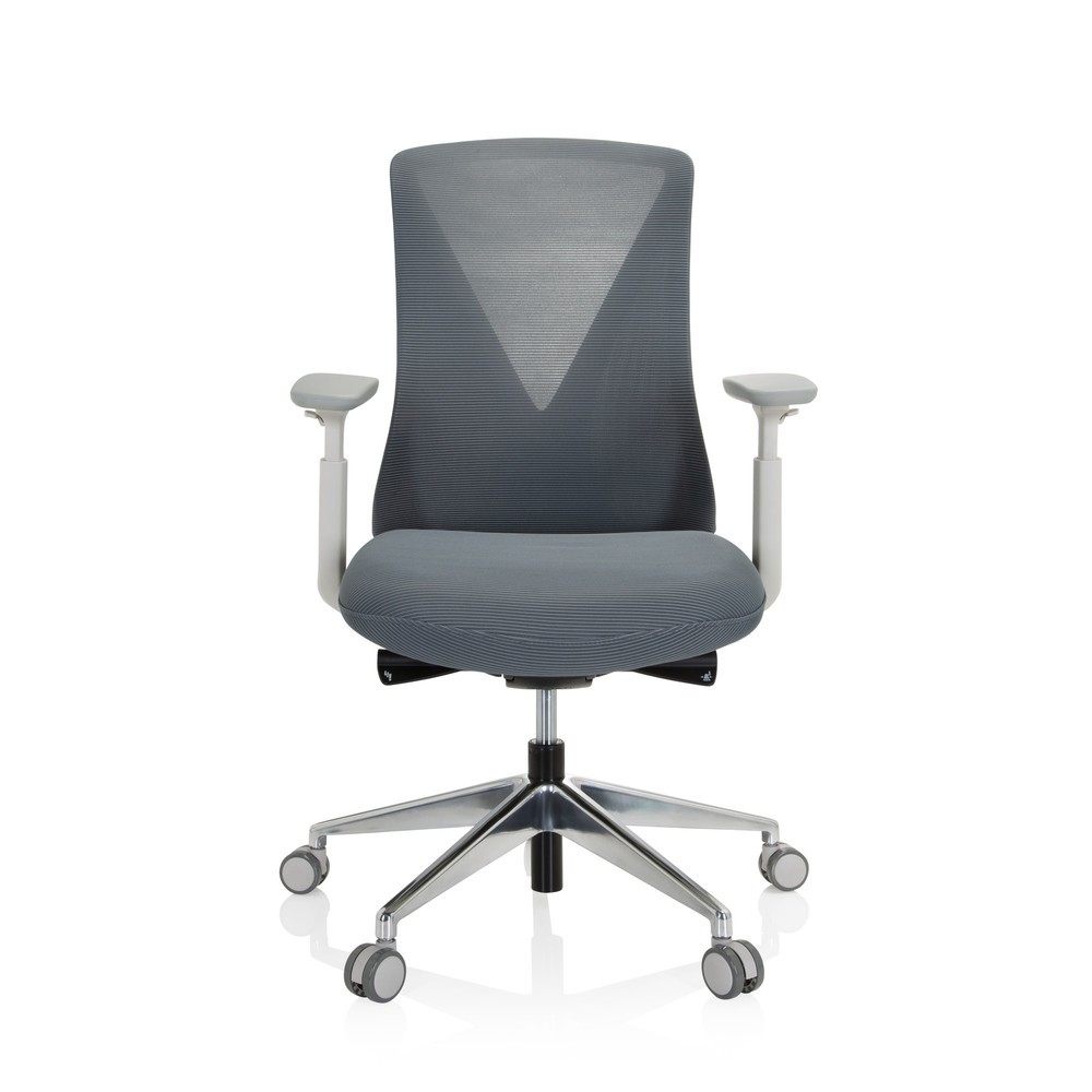 Illustration du produit: Siège de bureau / siège pivotant hjh OFFICE PAPIL PRO tissu/maille, gris