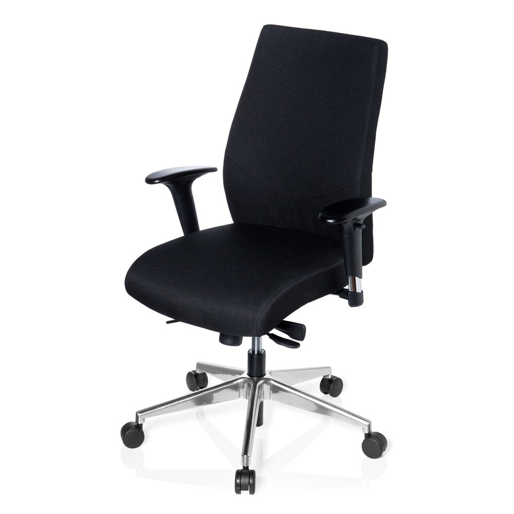 Produktabbildung Nr. 9: Siège de bureau / siège pivotant hjh OFFICE PRO-TEC 250 tissu, noir
