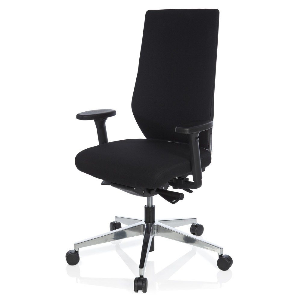 Produktabbildung Nr. 9: Siège de bureau / siège pivotant hjh OFFICE PRO-TEC 700 tissu, noir