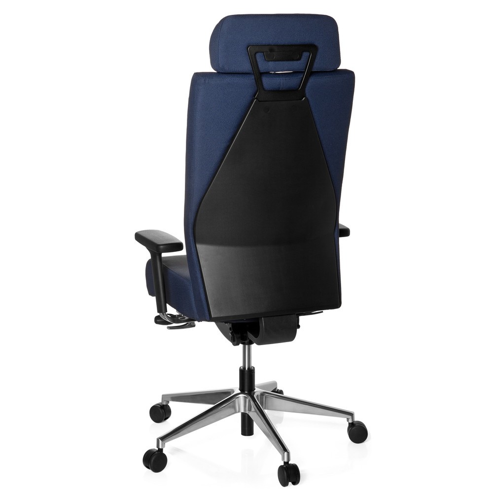 Produktabbildung Nr. 6: Siège de bureau / siège pivotant hjh OFFICE PRO-TEC XXL tissu, bleu