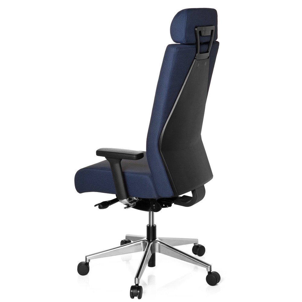 Produktabbildung Nr. 7: Siège de bureau / siège pivotant hjh OFFICE PRO-TEC XXL tissu, bleu