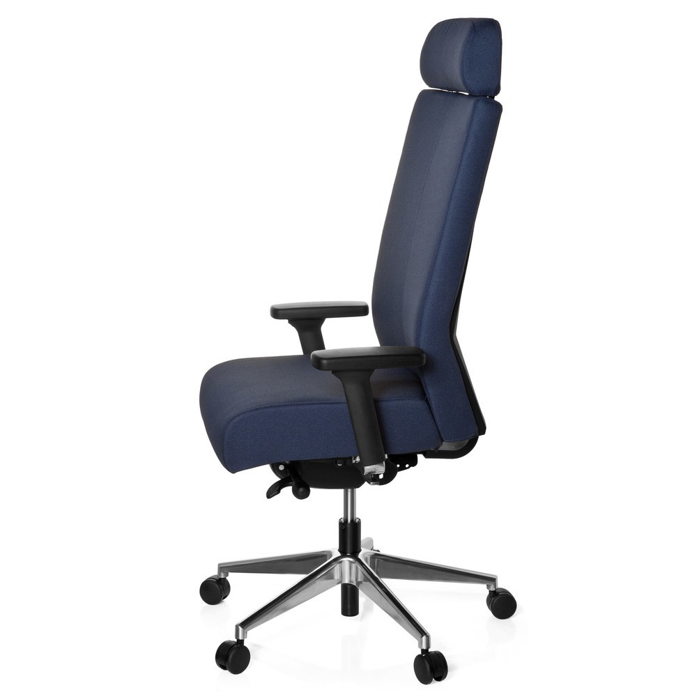 Produktabbildung Nr. 8: Siège de bureau / siège pivotant hjh OFFICE PRO-TEC XXL tissu, bleu