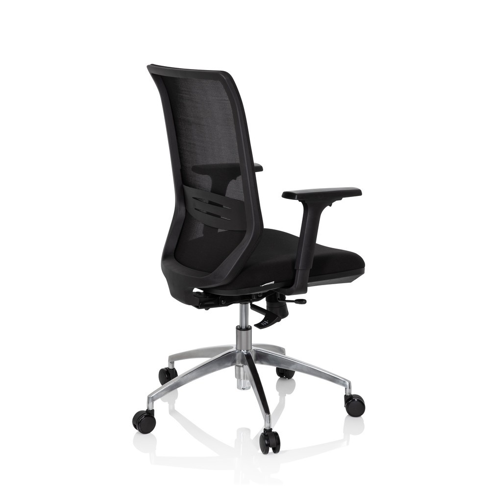 Produktabbildung Nr. 4: Siège de bureau / siège pivotant hjh OFFICE PROFONDO tissu/maille, noir