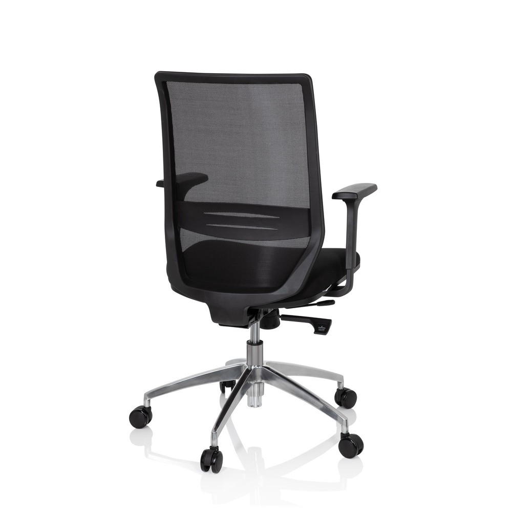 Produktabbildung Nr. 5: Siège de bureau / siège pivotant hjh OFFICE PROFONDO tissu/maille, noir