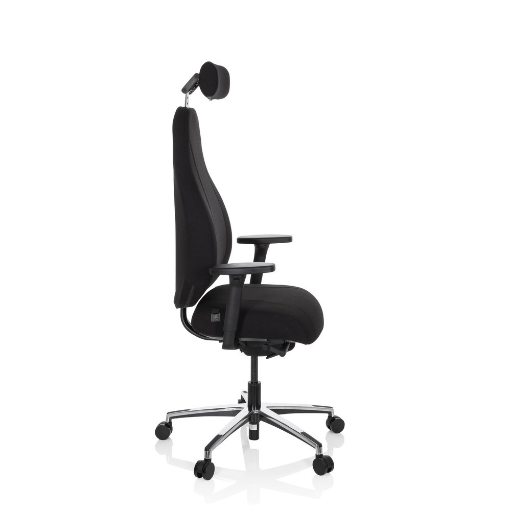 Produktabbildung Nr. 3: Siège de bureau / siège pivotant hjh OFFICE RESISTIO tissu, noir