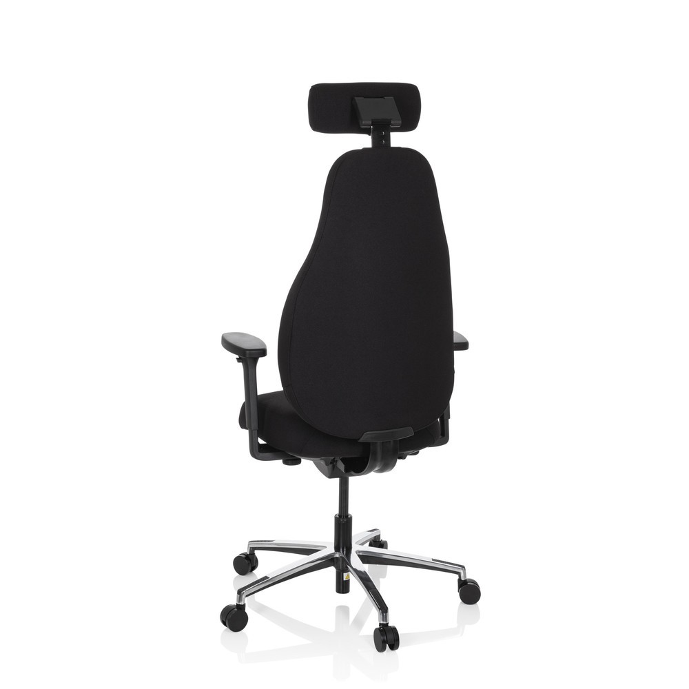 Produktabbildung Nr. 6: Siège de bureau / siège pivotant hjh OFFICE RESISTIO tissu, noir