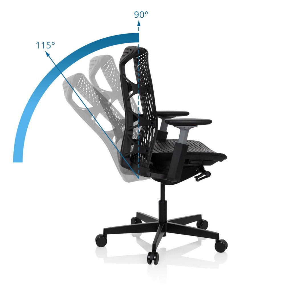 Produktabbildung Nr. 10: Siège de bureau / siège pivotant hjh OFFICE SKOPE TPE Élastomère thermoplastique (TPE), noir