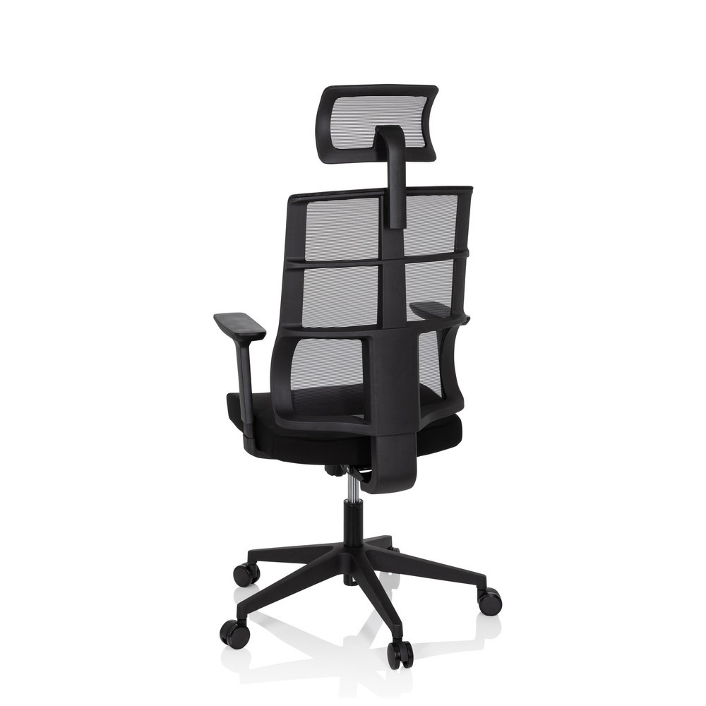 Produktabbildung Nr. 6: Siège de bureau / siège pivotant hjh OFFICE SPINIO PRO tissu/maille, noir