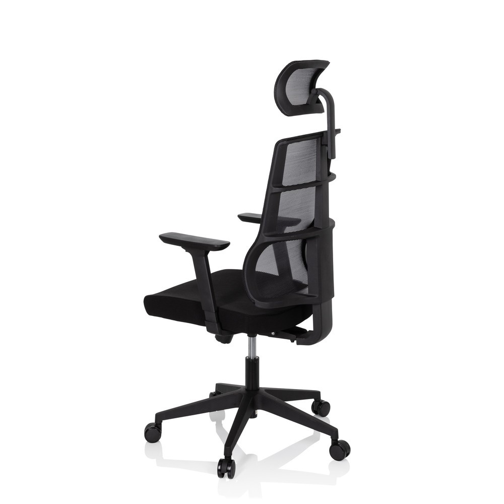Produktabbildung Nr. 7: Siège de bureau / siège pivotant hjh OFFICE SPINIO PRO tissu/maille, noir