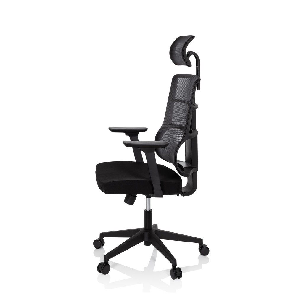 Produktabbildung Nr. 8: Siège de bureau / siège pivotant hjh OFFICE SPINIO PRO tissu/maille, noir